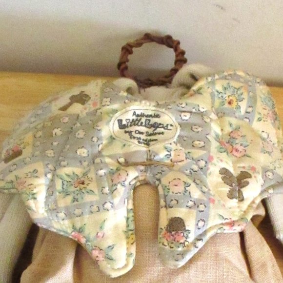 Vintage 1996 Little Lops Guardian Angel Lop Bunny, Wings - Picture 6 of 14